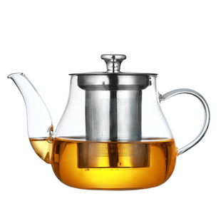 加厚玻璃茶壶耐热耐高温煮茶壶家用泡茶壶养生花茶壶功夫茶具套装