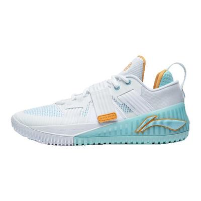 李宁正品反伍BADFIVE男子轻质透气低帮耐磨篮球外场鞋ABFT019-5