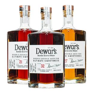 【国际大牌】Dewar's帝王四次陈酿21年27年32年苏格兰调配威士忌