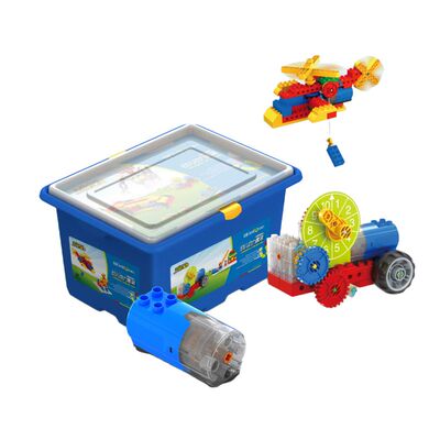 乐博士lbs2201机械积木马达教具