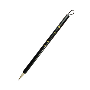 云月笔庄遇见铺色笔绘画水彩插画国画笔细节上色晕色渲染勾描毛笔小号兼毫绘画毛笔山水没骨画笔14cm檀木笔杆