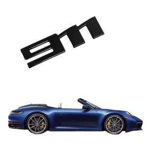 新款保时捷字标911Carrera992turboTaycan4S后车尾字母标原厂改装