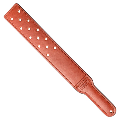 WHspank带孔直皮拍sp实践工具调教训诫夫妻训斥双层手工小圈重度