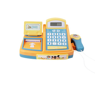 GOLDLOK高乐迪士尼儿童超市收银机玩具仿真刷卡多功能收银台套装