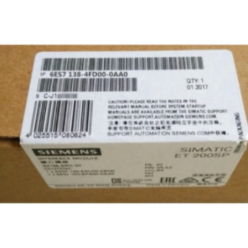 议价6ES7138-4FD00-0AA0原装西门子ET200S功能模块6ES71384FD000A