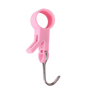 夹管挂钩双头多功能夹子可挂可夹的厨房免打孔可活动无痕旋转S型