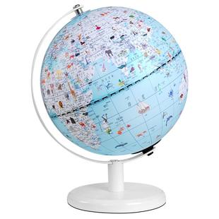 地球仪生日礼物女孩新年正版学生用小学生用摆件轻奢高档送礼品10岁发光9男孩8玩具12十女童2025新款儿童启蒙