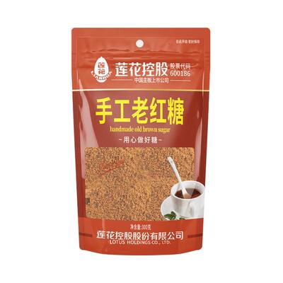 莲花手工老红糖300g正宗红糖粉