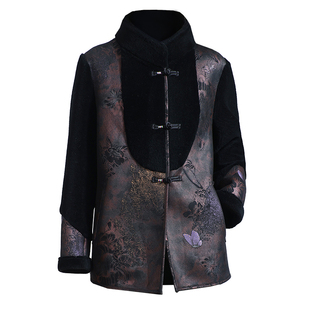 羊剪绒大衣女2025冬新中长韩版显瘦妈妈海宁羔羊毛毛颗粒皮草外套