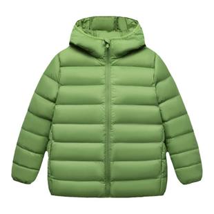 迷你巴拉巴拉儿童三防排骨羽绒服轻薄一家三口亲子装男童女童外套