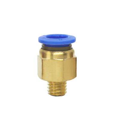 模具铜水嘴公制螺纹直通快速接头