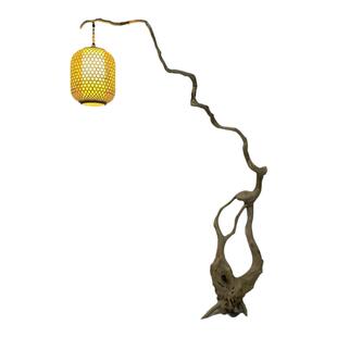 根艺灯树根灯落地灯禅意氛围灯饰装饰灯创意灯饰榻榻米茶桌灯