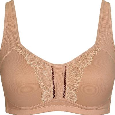 古今3/4薄模杯固定无插片文胸