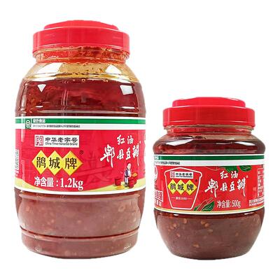 鹃城牌红油郫县豆瓣酱1.2kg