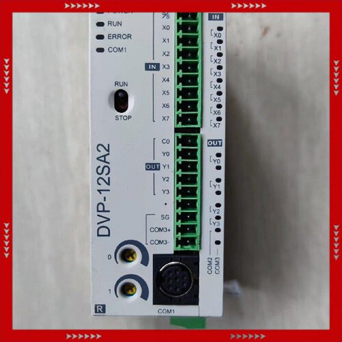 【问价】台达PLC DVP12SA211R成色实物图，功能正常