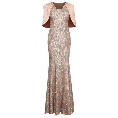 创意狐宴会气质主持人长裙