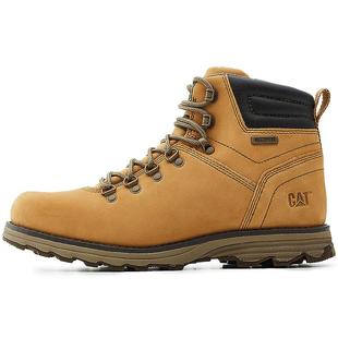 CAT卡特25秋冬新款男式城市机能户外高帮牛皮工装靴防水登山鞋
