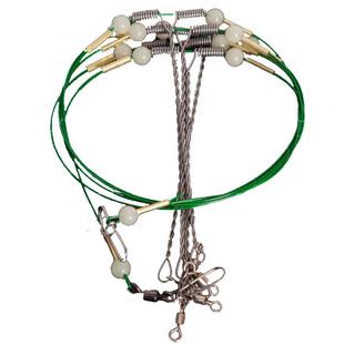 白果子串钩钓组海钓配件专用线组防缠绕专用鱼钩天平支架钢丝三钩