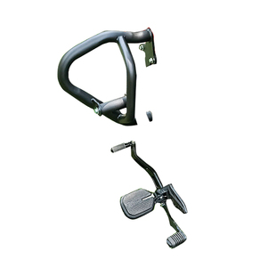 适用无极CU625前后踩换挡杆排挡杆625AMT护杠加粗加厚保险杠改装