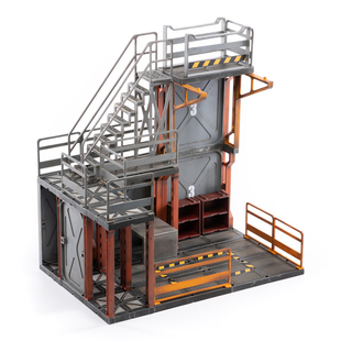 JOYTOY暗源 1/18机库场景会议库/检测区 3.75寸可动兵人展示地台