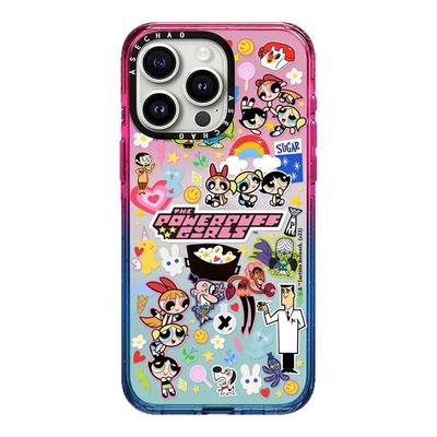 CASETiFiY联名飞天小女警16pro适用于iPhone17ProMax苹果15plus手机壳防摔明星同款防摔镜面透明华强北平替女