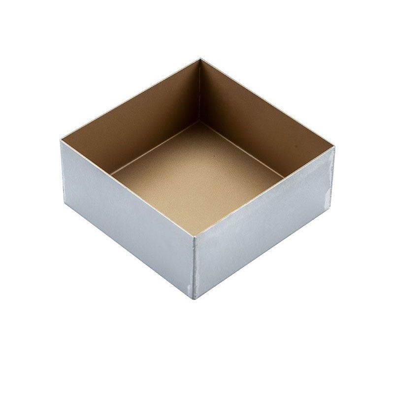 三能8寸古早蛋糕模具烤盘18cm家用正方形不沾蛋糕卷烤箱烘焙模具