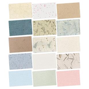 主持人手卡台词卡 羊皮质感卡片仿手作手揉环保纸贺卡提词卡包邮