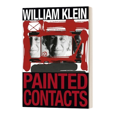 英文原版 William Klein Painted Contacts 威廉·克莱因 彩绘触点 精装 英文版 进口英语原版书籍