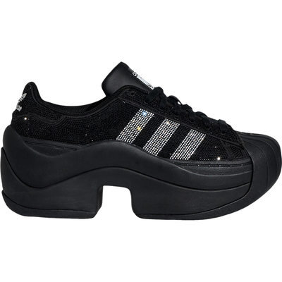 Adidas/阿迪达斯正品三叶草女士休闲经典厚底闪钻运动鞋IH1663