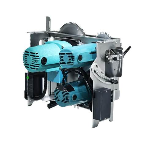 康盟子母锯无刷台锯无尘锯木工专用装修工具大功率精密电锯切割机