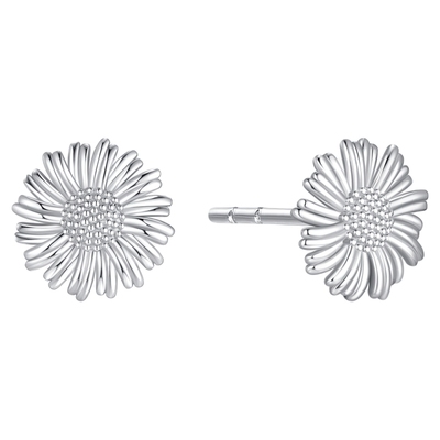 潮宏基铂雅向阳而生铂金耳钉PT950白金耳饰时尚通勤向日葵礼物女