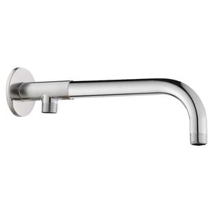 不锈钢花洒支架改造暗明装固定座淋浴室横杆洗澡堂简易顶喷头配件