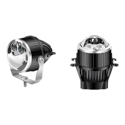 超亮LED汽车货车双激光雾灯射灯