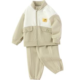 【萌鸡小队IP】巴拉巴拉童装宝宝套装男童两件套2025新款礼物时尚