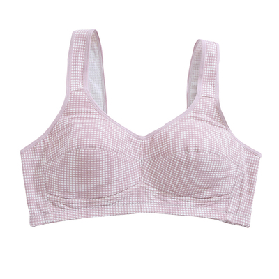 少女大码文胸纯棉质mm无海绵肥胖