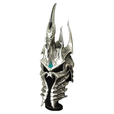 2.0版魔兽巫妖王头盔一比一雕像