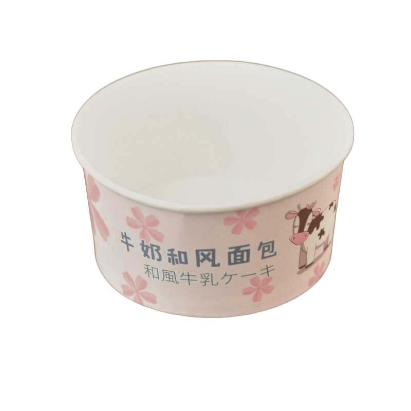 只装一次性纸杯冰淇淋碗