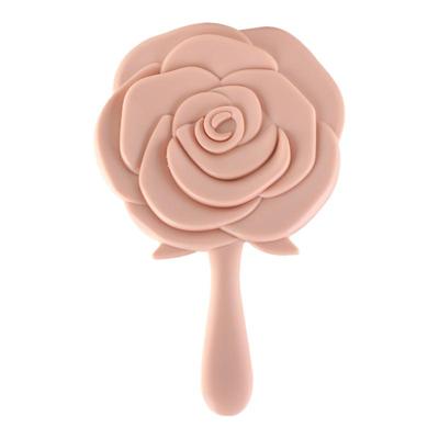 镜子化妆镜便携式随身玫瑰型旅行