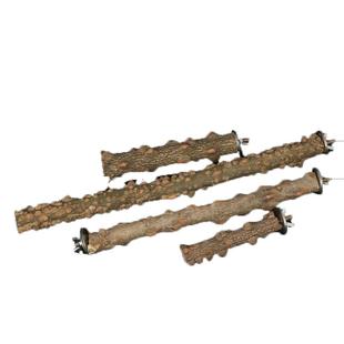 鹩哥八哥画眉鹦鹉站杆热卖野生花椒木磨爪棍杠棍栖杠螺丝头鸟站棍