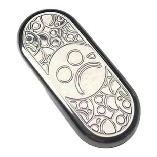 Dz.topb泡泡解压啪啪币推牌指尖陀螺金属机械结构解压EDC玩具