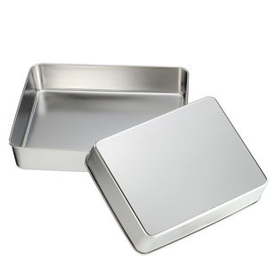 不锈钢备菜盘长方形托盘火锅配菜方盘凉菜盘子商用厨房平盘小盒子