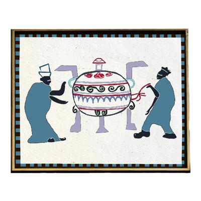 东方瑰宝神秘古蜀文化挂画装饰画