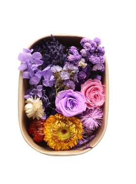玫瑰永生花diy手工活动装饰干花