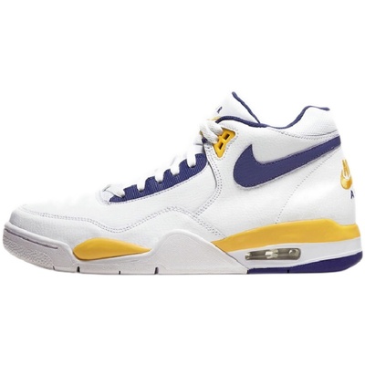 Nike复古潮流百搭湖人高帮篮球鞋