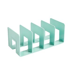 亚克力书立架桌面收纳板书架固定书本支架立架挡书夹立式分隔板书桌侧边分层隔板夹书固定神器透明放书支撑架