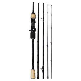 祺云辉途多节路亚竿全富士微物便携式旅行五节杆远投鲈鱼鳜鱼虫竿