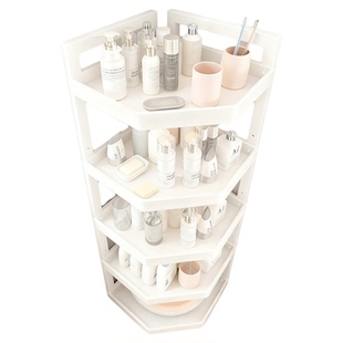 卫生间置物架浴室落地简易收纳架出租屋宿舍储物架洗手间三角架子