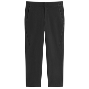 【商场同款】太平鸟男装 纯色休闲裤男士时尚黑武士长裤B2GBG1344