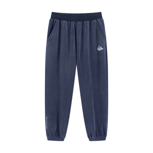 onmygame【奥粒绒】男女童长裤儿童运动裤子加绒加厚保暖卫裤秋冬