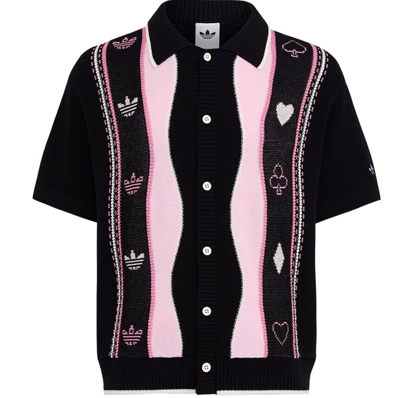adidas阿迪达斯三叶草男子U POLO SS运动休闲针织开衫外套KY8309